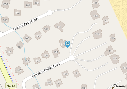 Five Forks South: Semi-oceanfront, Shared Pool map location