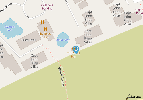 Beach Day Rentals 10am-4pm map location