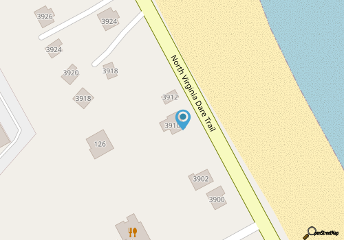 Serendipity OBX - Oceanside Cottage for Couples and Dog Friendly! map location