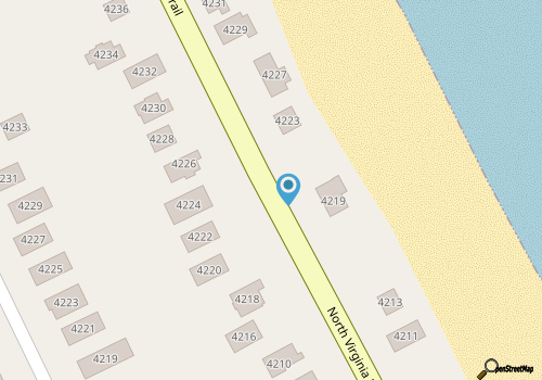 Oceanfront, Hot Tub Oceanside, 4 Bedroom, 2 Bath, Large Deck map location