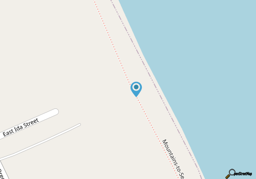 7041 Toes in the Sand * Oceanfront * Dog Friendly map location