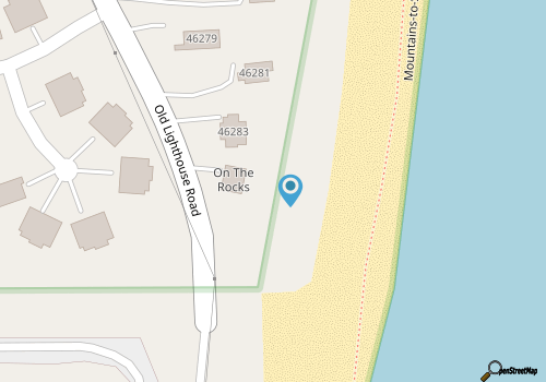 8527 On The Rocks * Oceanfront map location