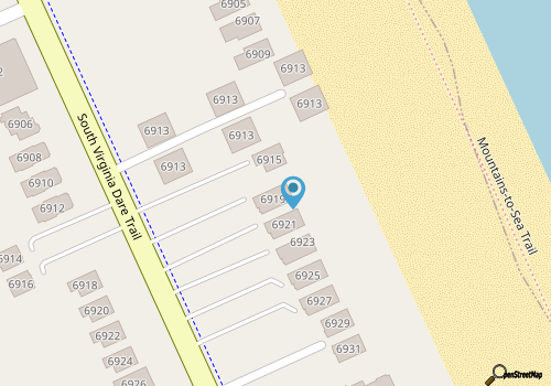 SunFish | Oceanfront | Private Pool, Hot Tub | Nags Head map location