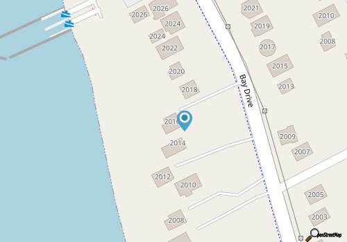 The Bay House - Soundfront, Dock, Gazebo, Close to Beach, Shops, Restaurants, Flex Stays map location