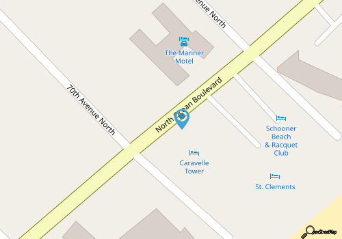 Magnificent Caravelle Resort Ocean View Suite - Double Room map location