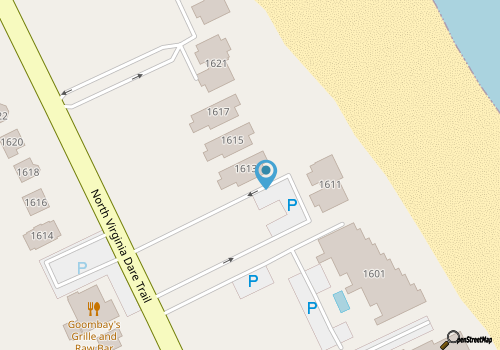 OCEANFRONT, Pool, H Tub, Theater Rm, Rec Rm, Prvt Beach access, KD1613, Paradise VI map location