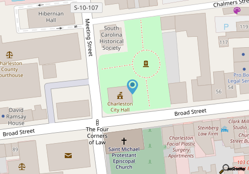 Small Group History Walking Tour map location
