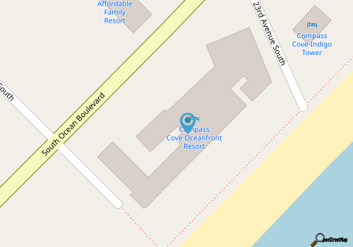 Sand and Surf at Compass Cove - Unit 370 map location