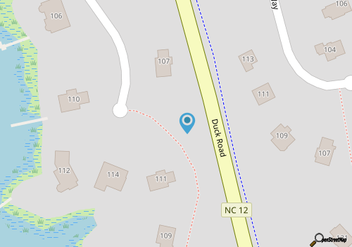 Sanderling Home in Duck ???? : Sound views/ 4min walk to the Beach & Pool map location