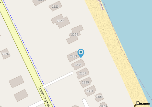 Carolina Dream: Oceanfront, Pool, Spa, Rec Room map location
