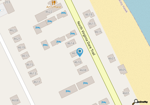 Saltaire Cottages15: Just Renovated! 3BR Private Beach Access Ocean View Pool! map location