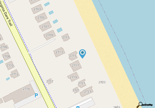 The Sandfiddler | Oceanfront | Nags Head | Sleeps 14 map location