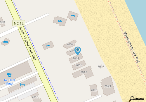 K1136 Hidden Treasure; Updates for 2025! 8 BRs, Oceanfront, Pool, Hot Tub, Pets OK! map location