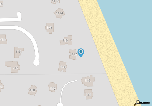 Oceanfront 4 BR Home w/Spectacular Ocean Views map location