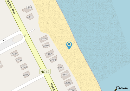 Oceanfront KDH home w/ incredible views and direct beach access! map location