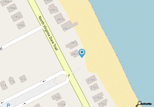 Oceanfront 5061 - Good Night Irene: 3-bedroom, 2.5-bath retreat in Kill Devil Hills, NC map location