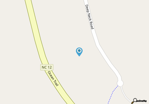 Semi-Oceanfront Estate in Corolla, NC—Just a 2-minute walk to the beach! map location