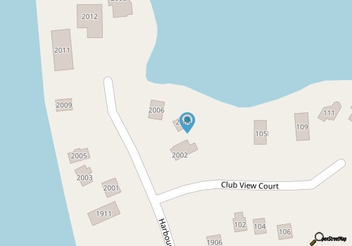 Harbour House 3 Bedroom Soundfront in Colington map location