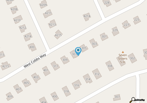 Pet Friendly in the Heart of Nags Head map location