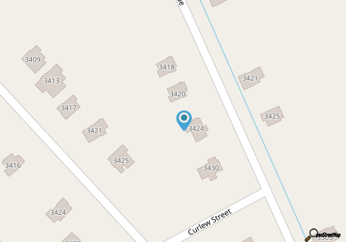 Well-equipped oceanside home close to Nags Head Fishing Pier! map location