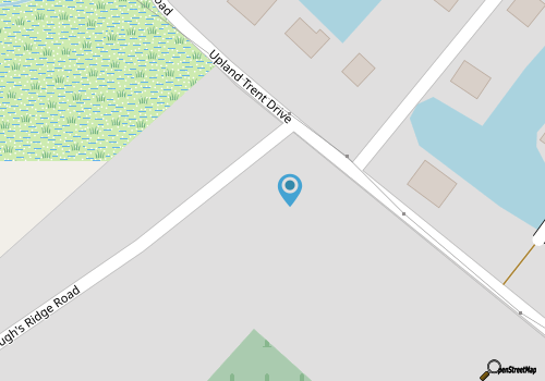 Escape Hatch:  Pet friendly home, tucked among the trees, rooftop deck map location