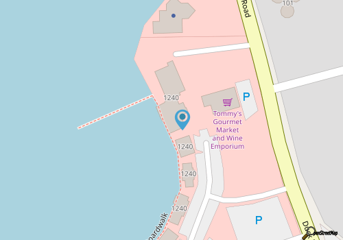 Coastal Cantina map location