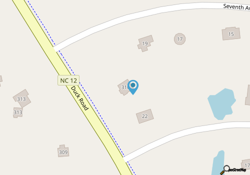 ???? OBX Escape w/ Pool, Hot Tub & Volleyball Court — Pet Friendly ???? map location