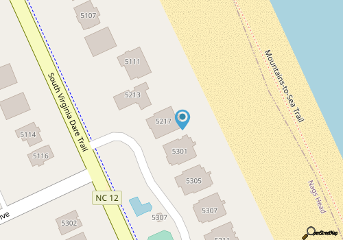 4BR Duplex with Ocean Views and Hot Tub at Sea Pointe map location