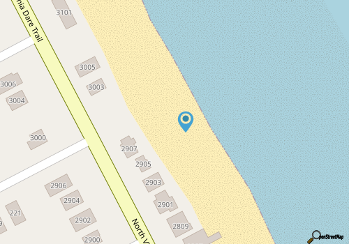 Oceanfront KDH home with incredible ocean & sunrise views! map location
