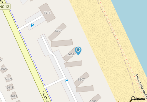Windjammer: Oceanfront, Shared Pool, Beach Access map location