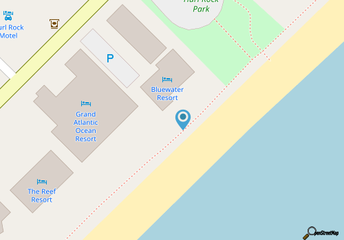 Compass Cove Condo | Oceanfront Balcony + Walk to Market Common & Pier 14 map location