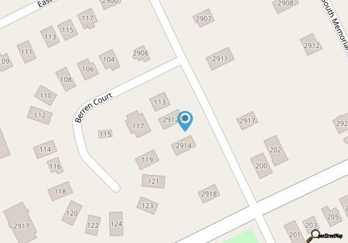 401 - Dog-Friendly Rental - minutes to Beach Access, Dowdy Park, and YMCA map location