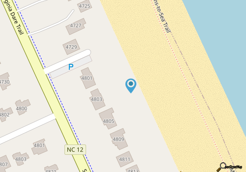 Sunswept: Oceanfront, Pool, Hot Tub, Dunetop Deck map location