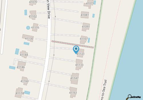 Oceanfront Oasis on Hatteras Island! map location