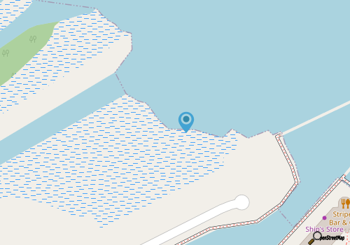 Charming 2-bedroom boat in amazing Manteo WiFi, AC, fitness room, pool, kayaks map location