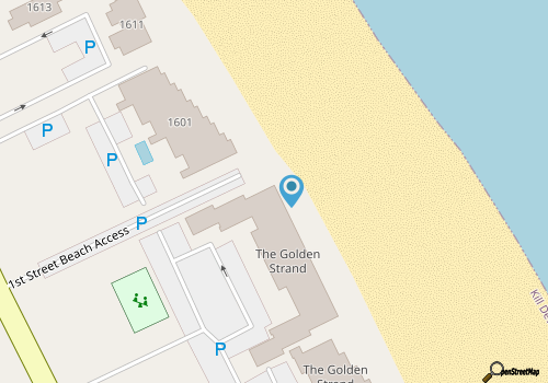 Golden Strand Unit C3: Oceanfront | Shared Pool map location