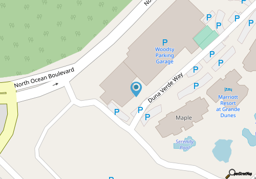 Enjoy a August Weekend at  the Marriott Resort in  amazing Myrtle Beach map location