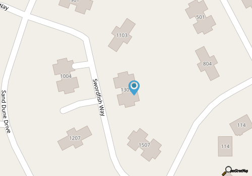 Kitty Hawk Vacation Rental: 1 Mi to Beaches! map location