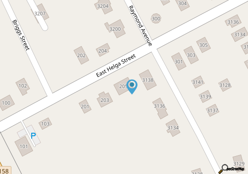 4 BR, 2 BA Cottage Kill Devil Hills, Close to the ocean, NO Steps map location