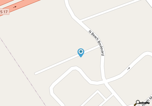 Ocean Creek Resort: 4-min walk to beach map location