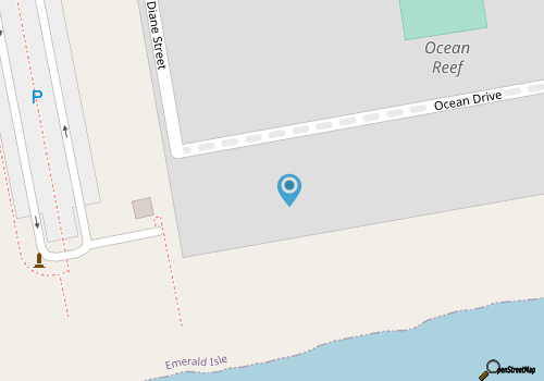 Ocean Reef 9-A1, Oceanfront Condo in Emerald Isle, NC! map location