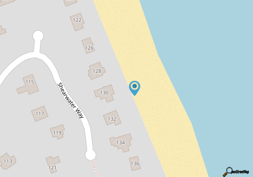 Serenity: Oceanfront, Game Room, Shared Pool map location