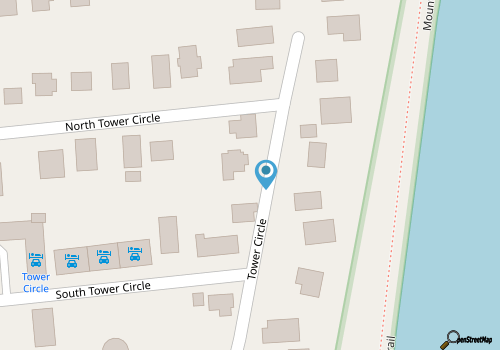 ISLAND TIME Semi-oceanfront, 4BR 3.5BA Home with hot tub map location