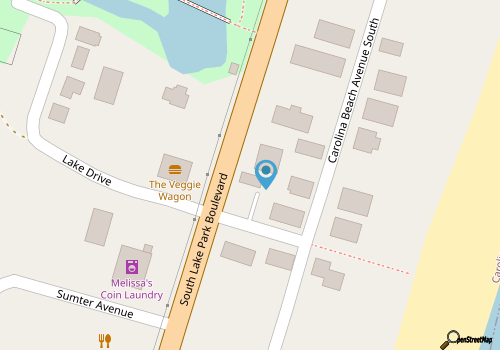 Beachside Suites 4: Downtown and next to the SEA! map location