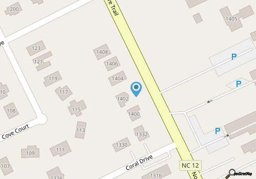 Spacious 3 bedroom cottage- 4 minute walk to the beach! map location