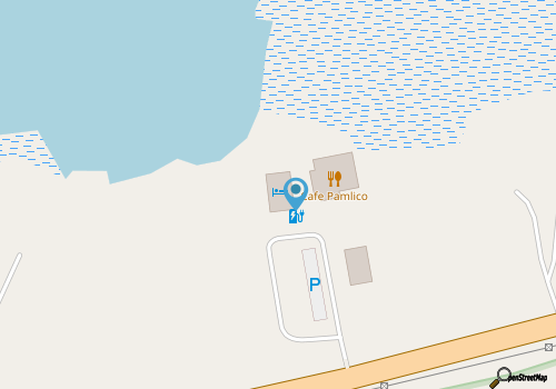 Inn on Pamlico Sound map location