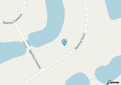 Dog-friendly home with shared pool, tennis, and basketball courts on-site. map location