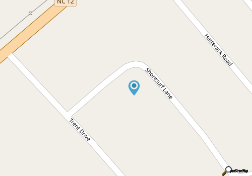 Coastal escape steps to beach - hot tub, outdoor shower, screened porch, decks map location