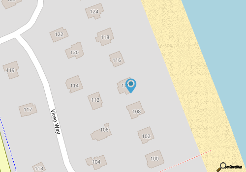 A beautiful oceanfront Outer Banks vacation home located in the historic town of Duck map location