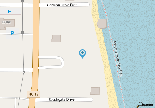 Spacious & serene 5br in Rodanthe - steps to the beach! map location